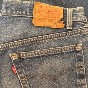 Vintage Levi 501 made in the USA.